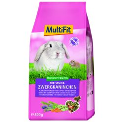 MultiFit törpenyúl eleség Senior 800 g