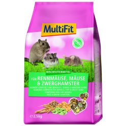 MultiFit egér és törpehörcsög eleség 2,5 kg