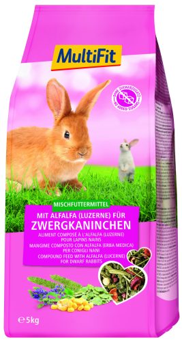 MultiFit törpenyúl eledel Alfalfa 5kg