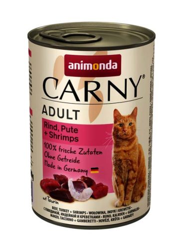 Animonda Carny macska konzerv adult marha&pulyka 6x400g