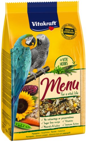 Vitakraft Menü madáreleség jákónak és arának 1kg