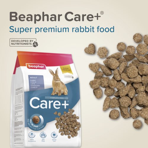 Beaphar Care+® teljesértékű eledel felnőtt nyulaknak 1,5kg