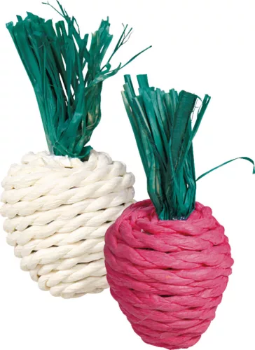 Trixie kisemlős játék-szett szalma 8cm