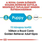Royal Canin Breed Health Nutrition Golden Retriever puppy száraz kutyaeledel 12kg