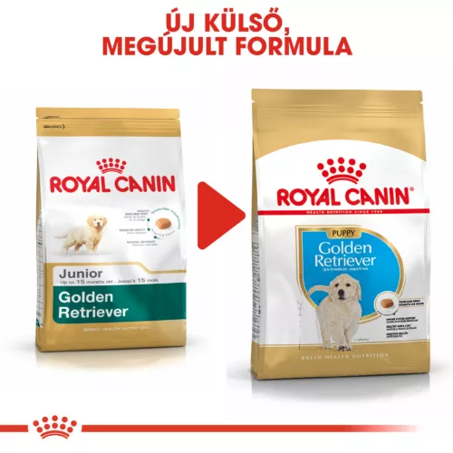 Royal Canin Breed Health Nutrition Golden Retriever puppy száraz kutyaeledel 12kg