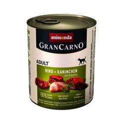Gran Carno kutya konzerv adult marha&nyúl 6x800g