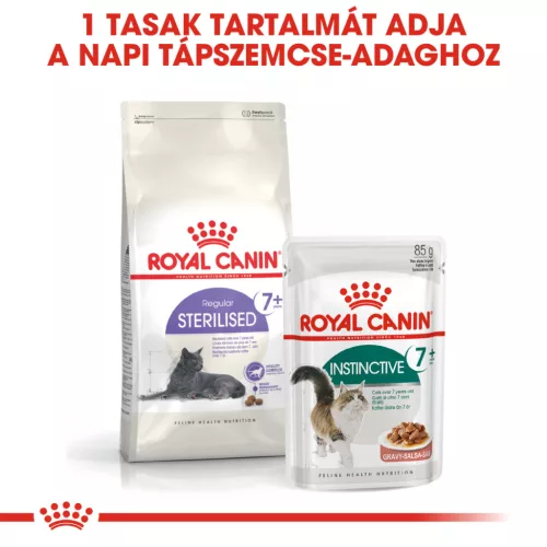 Royal Canin Feline Health Nutrition Sterilised 7+ száraz macskaeledel 1,5kg
