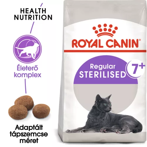 Royal Canin Feline Health Nutrition Sterilised 7+ száraz macskaeledel 1,5kg