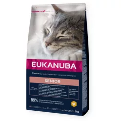 Eukanuba száraz macskaeledel senior csirke 2kg