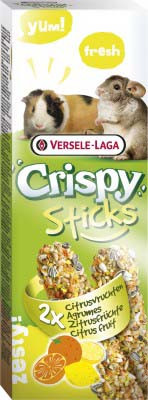 Versele-Laga Crispy duplarúd citrus tengerimalacnak, csincsillának 110g