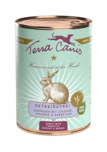 Terra Canis kutya konzerv nyúl&cukkini 6x400g