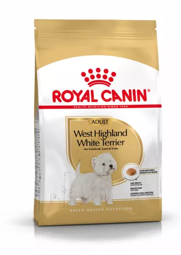 Royal Canin Breed Health Nutrition West highland white terrier adult száraz kutyaeledel 3kg