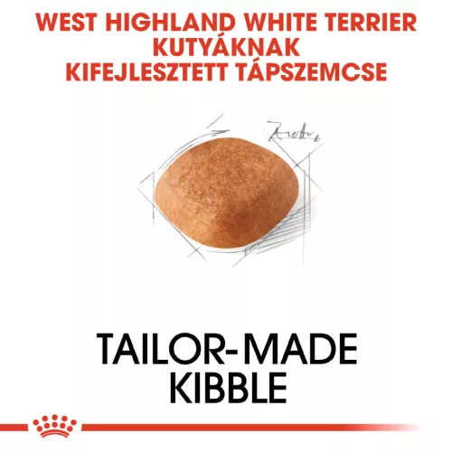 Royal Canin Breed Health Nutrition West highland white terrier adult száraz kutyaeledel 3kg