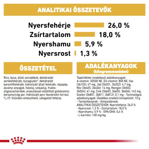 Royal Canin Breed Health Nutrition Francia Bulldog adult száraz kutyaeledel 3kg
