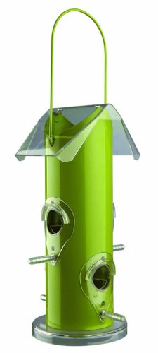 Trixie madáretető metálzöld 14x14x25cm