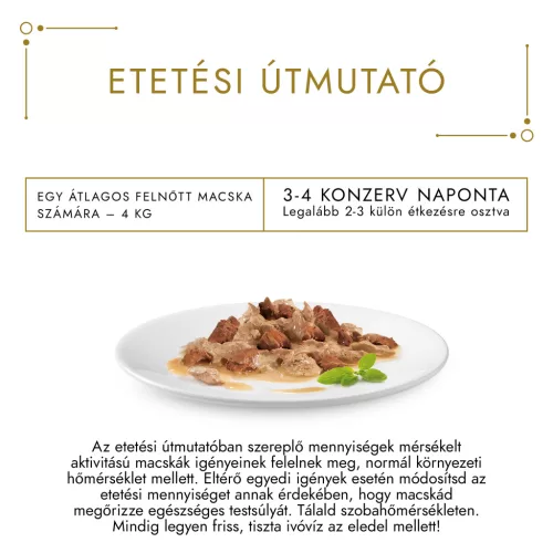 Gourmet Gold macska konzerv duo marha&csirke 12x85g