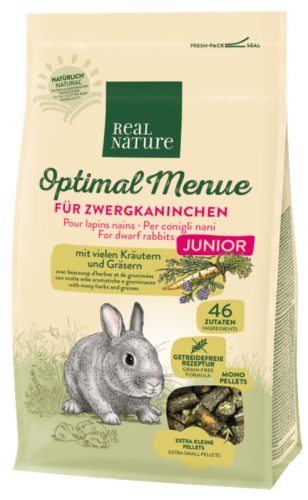Real Nature junior törpenyúl eledel 500g