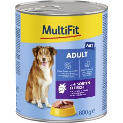 MultiFit kutya konzerv paté adult 5féle hús 6x800g
