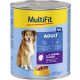 MultiFit kutya konzerv paté adult 5féle hús 6x800g