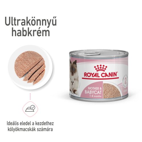 Royal Canin Feline Health Nutrition Babycat Instinctive macska konzerv 12x195g