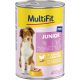 MultiFit Pate kutya konzerv junior baromfi, sárgarépa 6x400g