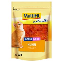MultiFit Naturelle macska jutalomfalat csirke 50g