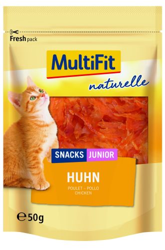 MultiFit Naturelle macska jutalomfalat csirke 50g