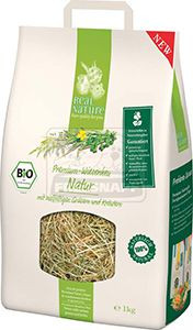 Real Nature Natur kisemlős eledel réti széna 1kg