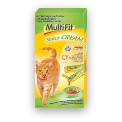 MultiFit Snack Cream macska jutalomfalat májas 7x15g