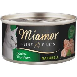   Miamor Feine Filets Naturelle macska konzerv bonito-tonhal 24x80g