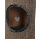 AniOne Tobi hordó kaparófa macskáknak szürke 40x100