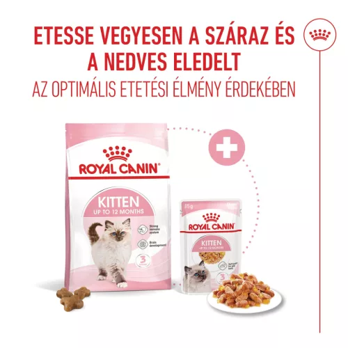 Royal Canin Feline Health Nutrition macska tasak Kitten jelly 12x85g