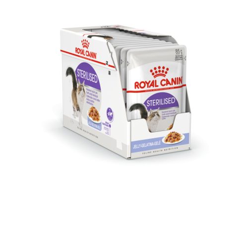 Royal Canin Feline Health Nutrition macska tasak adult Steril jelly 12x85g