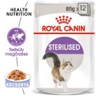 Royal Canin Feline Health Nutrition macska tasak adult Steril jelly 12x85g