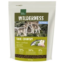   Real Nature Wilderness száraz kutyaeledel junior csirke&hal 1kg