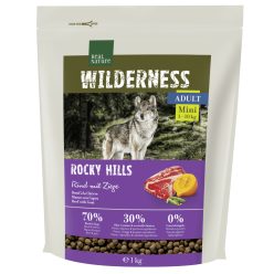   Real Nature Wilderness száraz kutyaeledel mini adult kecske 1kg