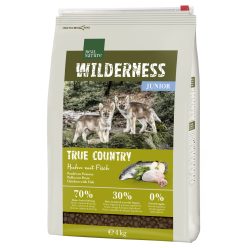   Real Nature Wilderness száraz kutyaeledel junior csirke&hal 4kg