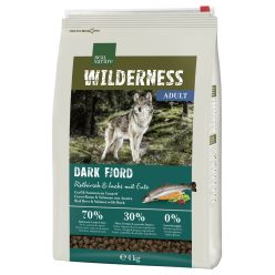   Real Nature Wilderness száraz kutyaeledel adult Dark Fjord gímszarvas&lazac 4kg