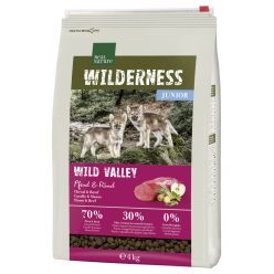   Real Nature Wilderness száraz kutyaeledel junior lóhús&marha 4kg