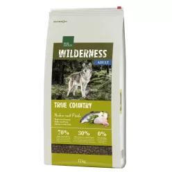   Real Nature Wilderness száraz kutyaeledel adult csirke&hal 12kg