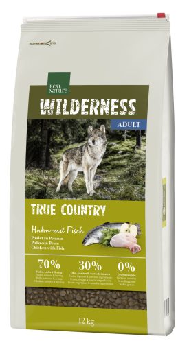 Real Nature Wilderness száraz kutyaeledel adult csirke&hal 12kg