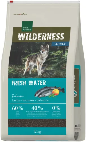 Real Nature Wilderness száraz kutyaeledel adult halas 12kg