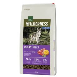   Real Nature Wilderness száraz kutyaeledel adult kecske&marha 12kg