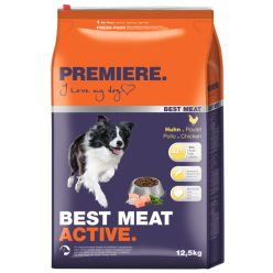   Premiere Best Meat száraz kutyaeledel adult active csirke 12,5kg