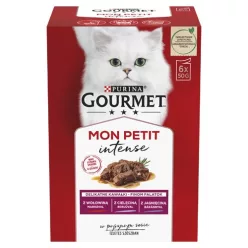 Gourmet Mon Petit macska tasak MP húsos 6x50g