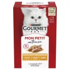 Gourmet Mon Petit macska tasak MP szárnyas 6x50g