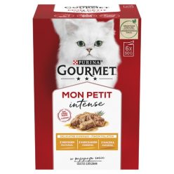 Gourmet Mon Petit macska tasak MP szárnyas 6x50g