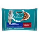 Purina One macska tasak MP senior marha&sárgarépa 4x85g
