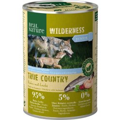   Real Nature Wilderness kutya konzerv junior csirke&lazac 6x400g
