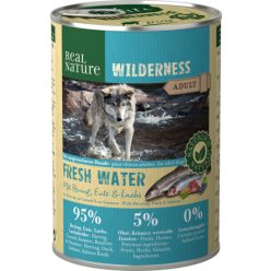   REAL NATURE Wilderness kutya konzerv adult hering&lazac 6x400g